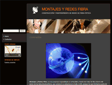 Tablet Screenshot of montajesyredes.com